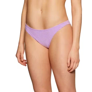 Billabong Women's Surf Check Tropic Bikini Bottom Purple Sz Medium (NO TOP) - Picture 1 of 3