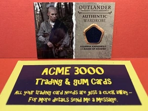 OUTLANDER Season 4 - WARDROBE CARD - AJUAWAK KAPASHESIT as Raven of Keowee M18 - Picture 1 of 3