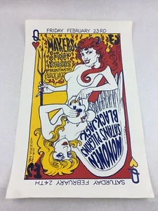 The M Spider Babies - Procrastinators & Others einzigartiges Konzert Poster Portland OR - Bild 1 von 4