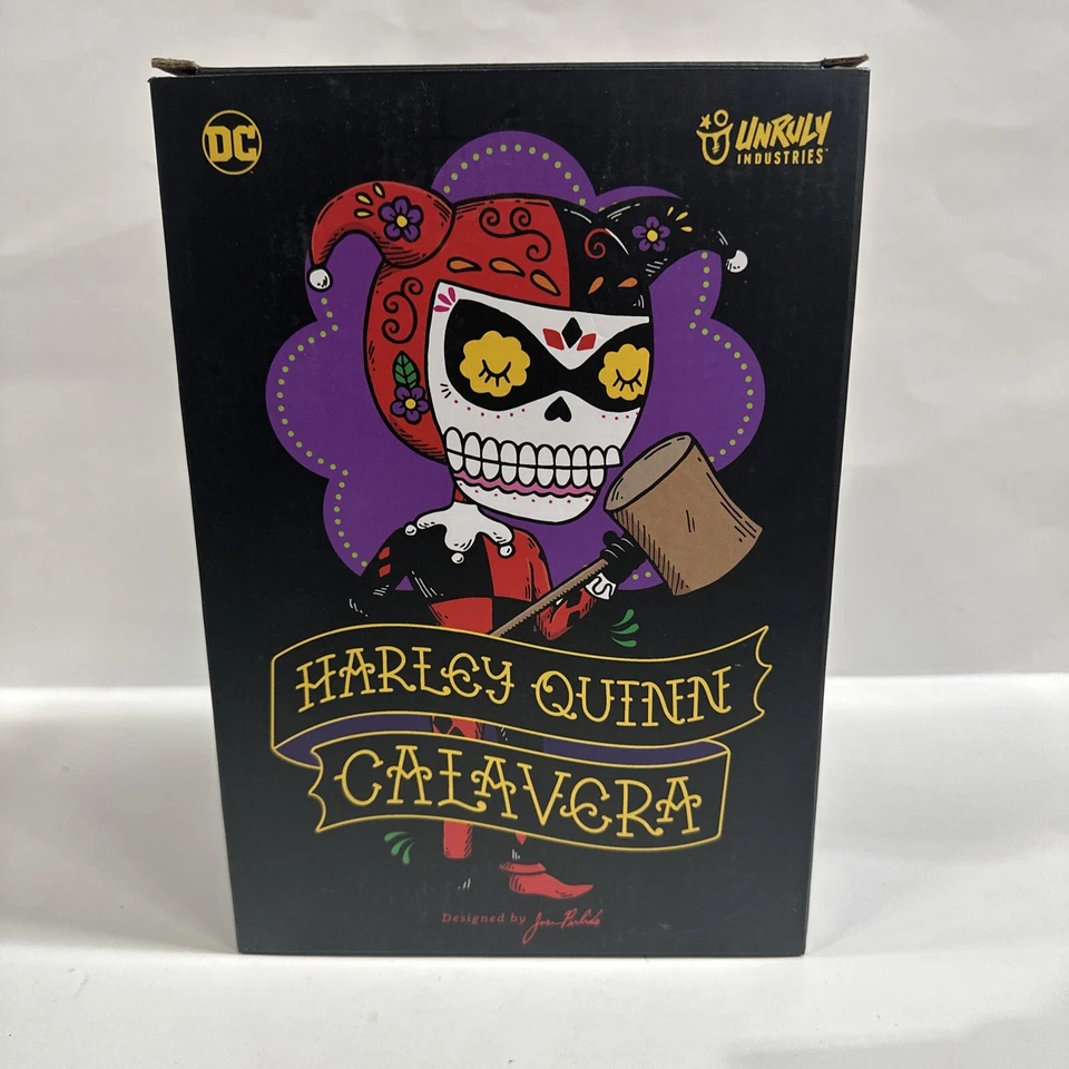 Sideshow 700049 Harley Quinn Calavera 7.5inch PVC Statue Action Figures Toys