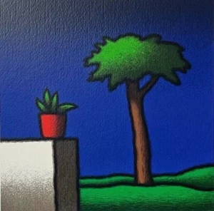 Tino STEFANONI:Serigrafia a colori, arte moderna, paesaggio, design, arredamento - Foto 1 di 10