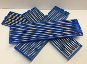 10 x Wolframelektrode Gold/Grau/Blau WIG Nadeln Wolframnadel Elektroden