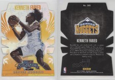 2013-14 Panini Crusade Crusade Orange Die-Cut /99 Kenneth Faried #285