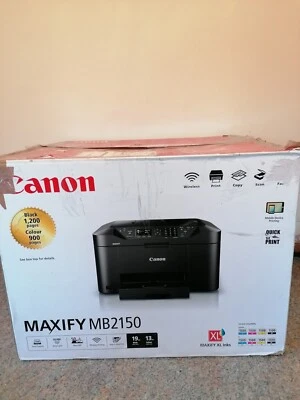 Canon MAXIFY MB2150 Multifunction Colour Inkjet Printer - Black - Image 1 of 4