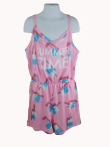 Big Girls Romper Shein Big Girls Summer Time Romper Size 8-10 Multi - Picture 1 of 3