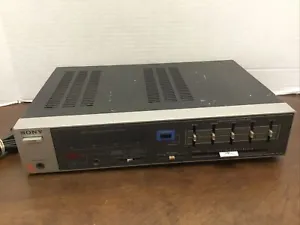 Sony TA-V10 5 Band Graphic Equalizer Integrated Stereo Amplifier As Is - Picture 1 of 9
