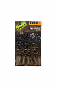 Fox Edges Camo Run Ring Kit x 8 inc Buffer Bead Run Ring and Speed Link