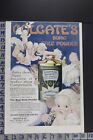 1911 Health Beauty Colgate Boric Talc Powder Bathing Babies Vintage Ad Ec068