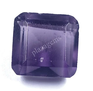 COJÍN de 12,5 quilates corte creado en laboratorio amatista púrpura Brasil piedras preciosas sueltas 5 ATL - Imagen 1 de 4
