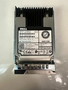 CN3JH Dell Enterprise Class 800GB 12Gb/s SAS SSD Toshiba PX05SMB080Y 0CN3JH - Picture 1 of 2