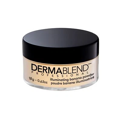 Polvo fijador suelto Dermablend, polvo facial maquillaje y polvo de acabado para Li... Foto 1 de 4