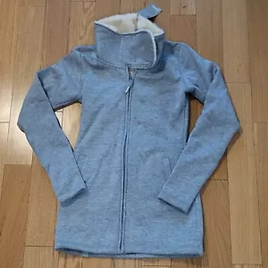 Bench Sweatshirt Women's Sz. S Grey Sherpa Lined Full Zip - Picture 1 of 13