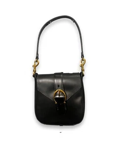 New Etienne Aigner Mia black Leather Shoulder Bag crossbody - Picture 1 of 9