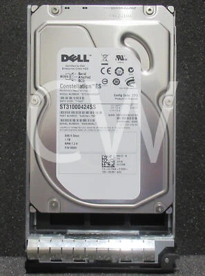 U738K ST31000424SS Dell 1TB 7200RPM 6Gbps NL 3.5"SAS HDD Hard Drive - Image 1 of 2