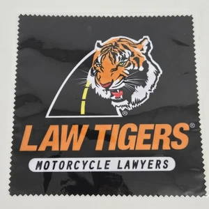 Law Tigers Motorrad Anwälte Glasputztuch, neu unbenutzt, 6 Zoll - Bild 1 von 3