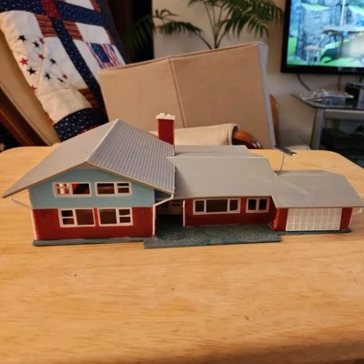 De colección HO Tren Ferrocarril Edificio Tyco Life Like TL Foto 1 de 4