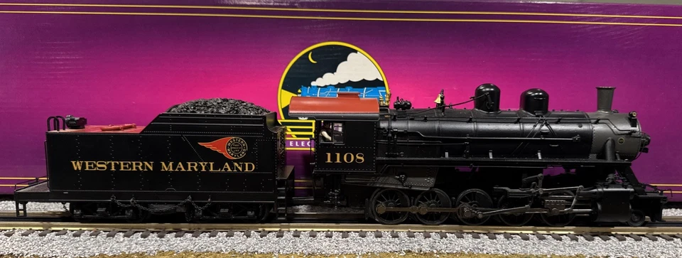 O Scale MTH 20-3311-1 Western Maryland 2-10-0 Russian Decapod Proto-Sound 2 - Image 1 of 4