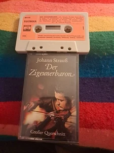 Johann STRAUB DER ZIGEUNERBARON CASSETTE TAPE - Picture 1 of 1