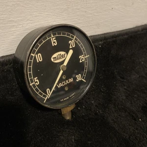 Vintage Miller Co. 0-30 PSI Vacuum Gauge - Picture 1 of 6
