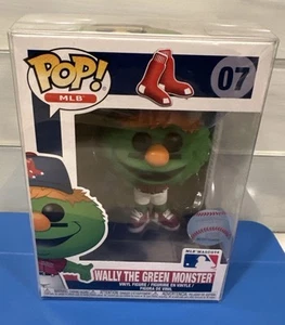 Funko Pop! MLB Boston Red Sox Mascot #07 Wally the Green Monster with protector - Picture 1 of 6