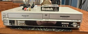 Panasonic (DMR-E75VP) Recorder VHS to DVD Transfer Combo Player W/ Tape & Chord - Picture 1 of 14