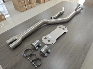 BMW M3 M4 M2 G80 G81 G82 G83 G87 Single Midpipe - Picture 1 of 3