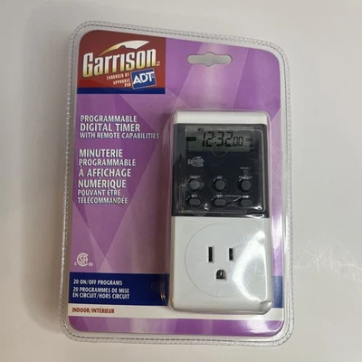 Temporizador digital programable Garrison con capacidades remotas  Foto 1 de 2