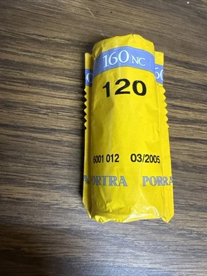 Vintage Kodak Portra 160NC 120 Medium Format Film Exp 2005 - Image 1 of 4