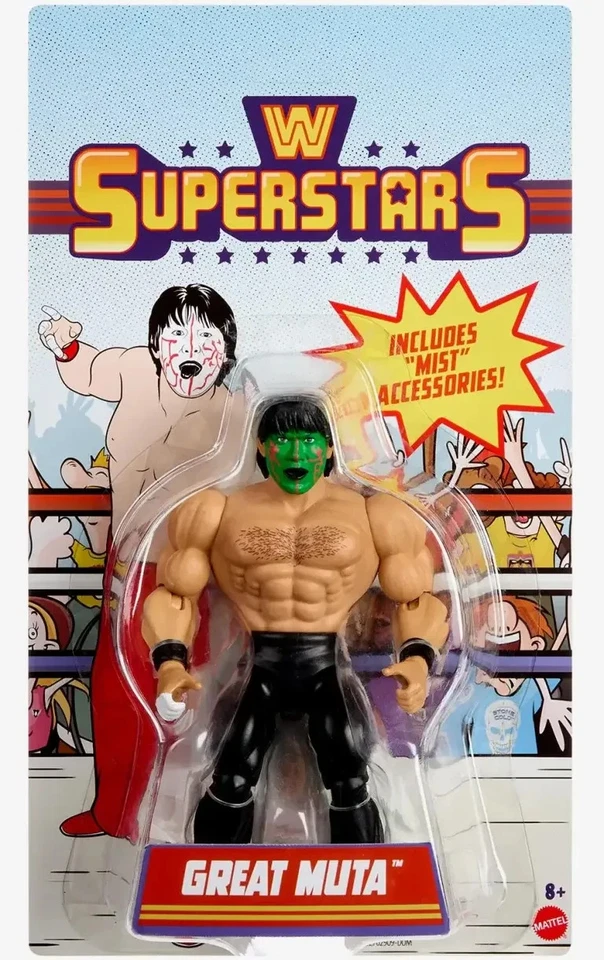 Mattel WWE RICKY DRAGON STEAMBOAT Superstars Series 13 Unpunched Retro Figure