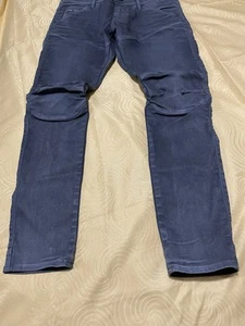 G-STAR RAW 5620 3D Zip-Knee Men’s Super-Slim Jean Dark Aged Size 36W x 32L NWTS - Picture 1 of 14