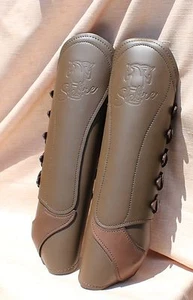 12-36 Nuevo Sabre Botas Traseras Para Eventos Correas Biotano Hecho en Inglaterra Fue 165 - Imagen 1 de 4