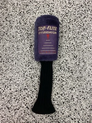 Cubierta de cabeza de madera vintage Top Flite Intimidator para club de golf 3 púrpura difusa Foto 1 de 4
