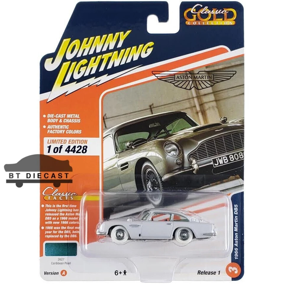 Johnny White Lightning 1966 Aston Martin DB5 1/64 JLCG031 JLSP323 A Chase Foto 1 de 1