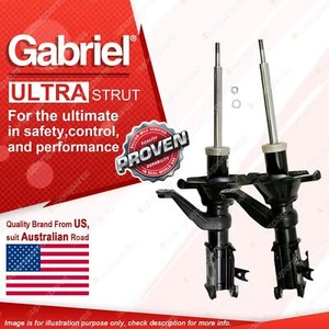 2 x Front Gabriel Ultra Strut Shock Absorbers for Honda Civic ES1 EU3 - Picture 1 of 2