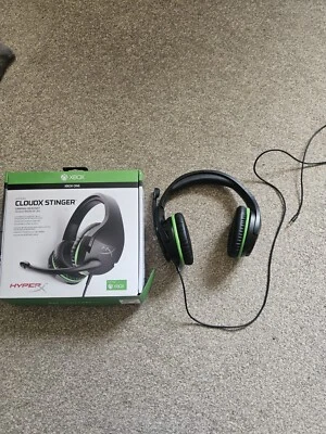 HyperX CloudX Stinger Xbox Headset (Black) (Xbox One) Please see photos  — 第 1/4 张图片
