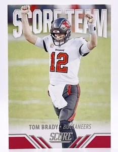 2021 Panini Score Team Tom Brady Tampa Bay Buccaneers - Picture 1 of 2