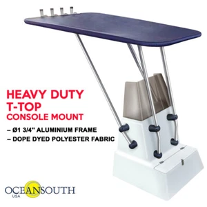 Oceansouth Heavy Duty T-Top - Ø1 3/4” ALUMINIUM FRAME - Console Mount - Picture 1 of 6