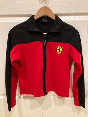 Vintage Ferrari Authentic - Women's Sweater - Full Zip - Size 1 - 100% Cotton - Image 1 of 4