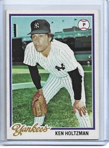 Ken Holtzman 1978 Topps Baseballkarte #387 - New York Yankees - Bild 1 von 2