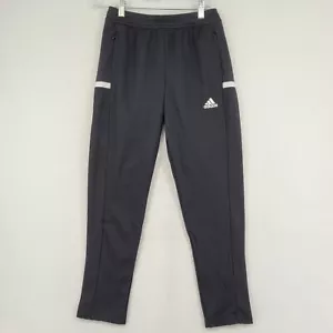 Adidas Youth Pants Size M Black Climacool Jogger Activewear Athletic - Picture 1 of 12