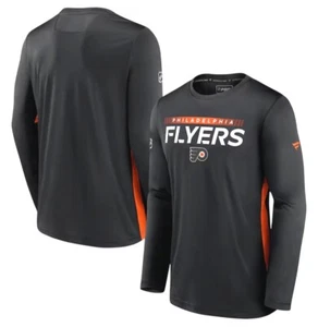 Philadelphia Flyers NHL Auténtica Pro Fanatics Camiseta Manga Larga 5XL - Imagen 1 de 13