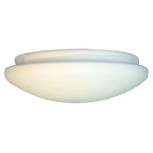 NEW Ceiling Fan Glass Replacement Bowl Frosted White Universal Fit 5.25" - Picture 1 of 7