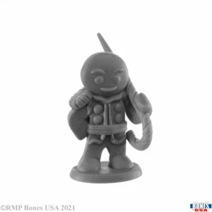 GINGERBREAD KNIGHT Reaper Miniatures Bones USA: Reaper Legends REM30033 D&D - Picture 1 of 4