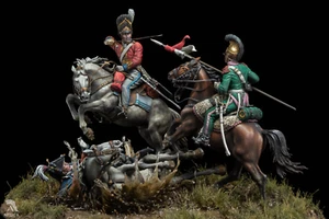 La muerte del general Ponsonby Waterloo juguete pintado soldado preventa | Museo - Imagen 1 de 13