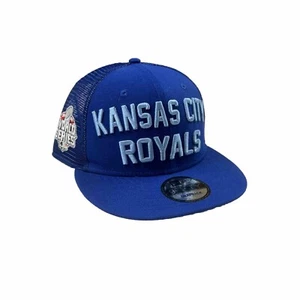 Kanas City Royals Blue 2015 World Series New Era 9FIFTY SnapBack Hat Adjustable - Picture 1 of 10