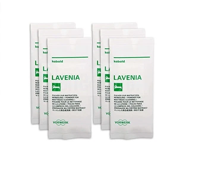 CONFEZIONE LAVENIA 6 BUSTE 120 GRAMMI ORIGINALE VORWERK FOLLETTO - 51389