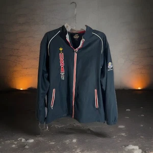 PGA Ryder Cup Jacket 2016 Team Red White Blue Flag Size Large Zip Up - Picture 1 of 7