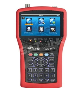 Satlink WS-6979 DVB-S2&DVB-T2 MPEG4 HD COMBO + Spectrum Satellite Meter Finder - Picture 1 of 8