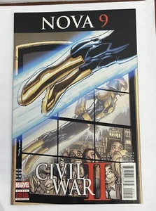 2016 NOVA #9 ""BÜRGERKRIEG 2" MARVEL COMICS TOP ZUSTAND - Bild 1 von 2