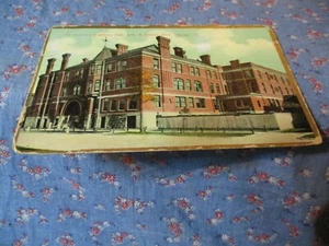 Old Postcard 1912 Chicago Ill. St. Patrick's Academy Park Ave. & Oakley Blvd - Picture 1 of 2